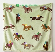 Hermes Throw Blankets